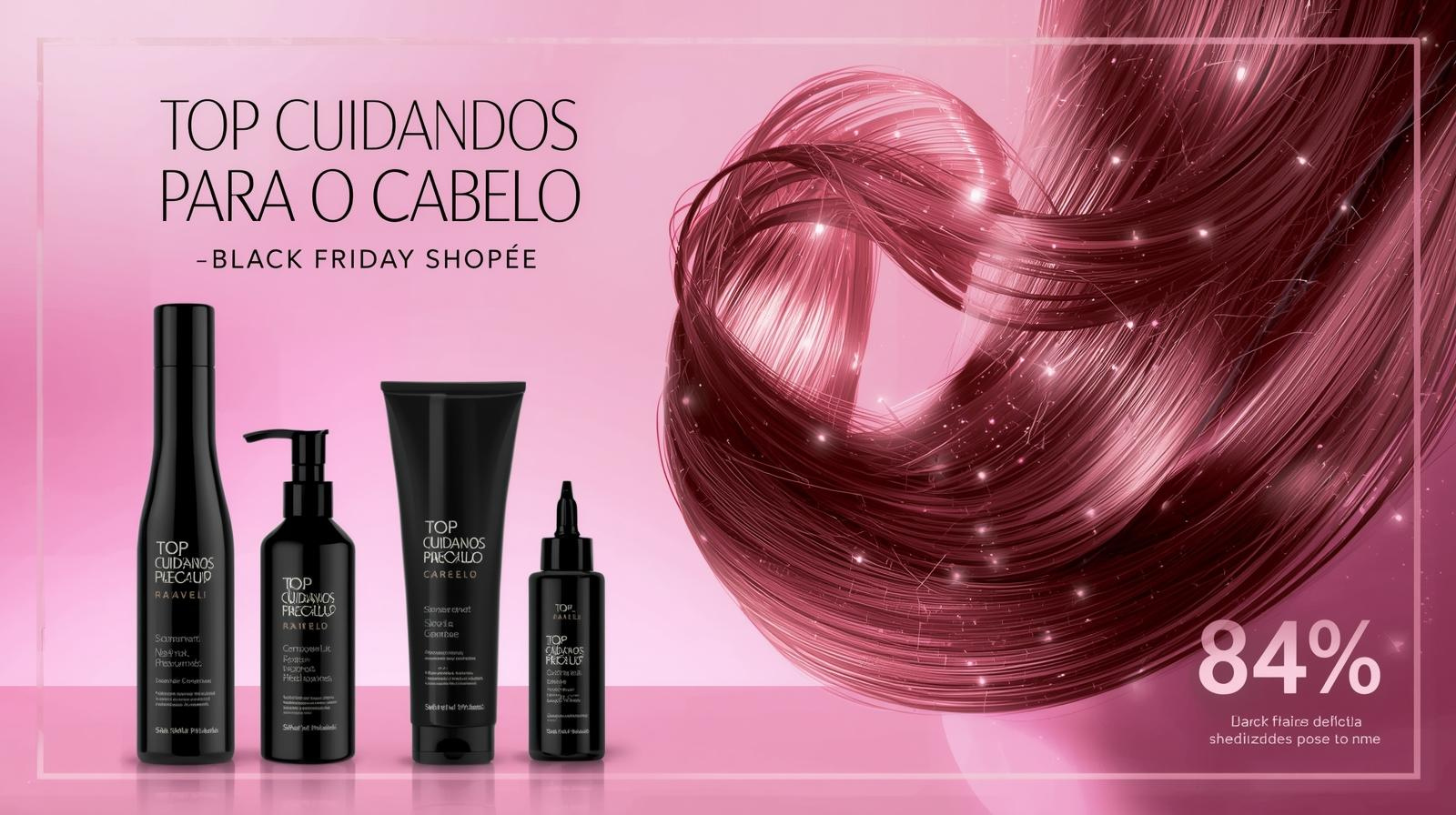 Top Cuidados Para o Cabelo – Black Friday Shopee (Até 84% OFF!)